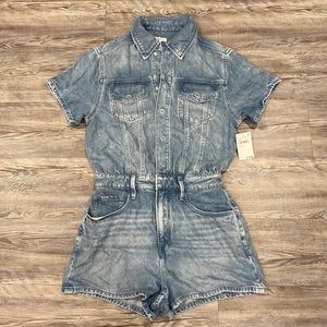GOOD AMERICAN DENIM JUMPSUIT